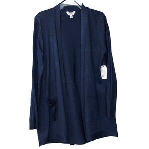 TIME AND TRU OPEN LONG CARDIGAN SWEATER SM NWT‎